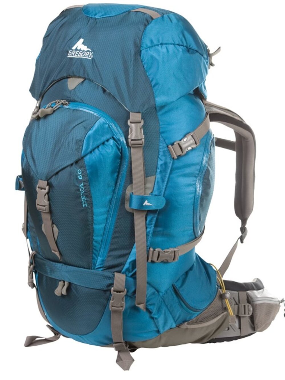 Gregory Deva 60 Women’s Backpacking Pack – Blue/Gray – 60L